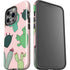 Cactus Print iPhone 15 Pro Impact Case
